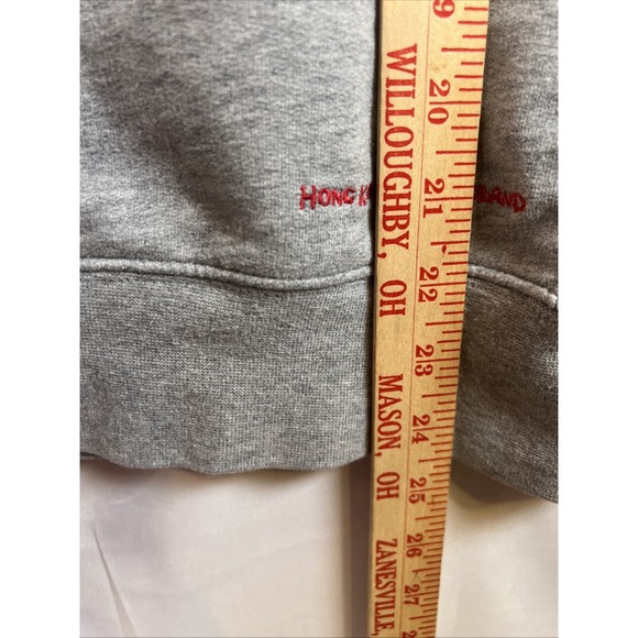 DisneyLand Hong Kong Grey Hoodie Size M - Picture 8 of 12